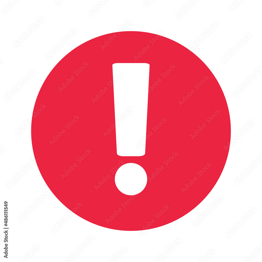 Attention and notification. Exclamation mark icon. Vectors. Attention and notification. Exclamation mark icon. Vectors.