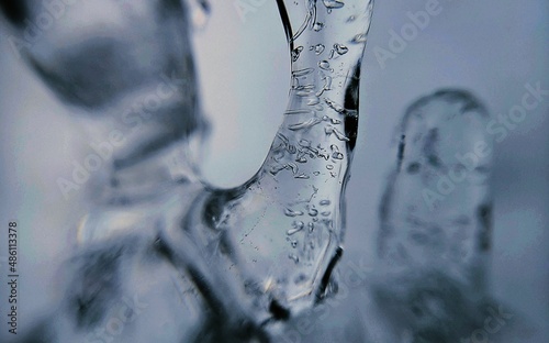 ice on the window