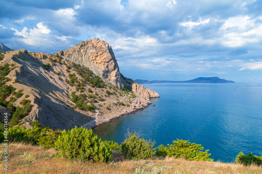 View on Novy Svet. Landscape of Crimea