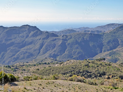 Mountains of Andalucia in Spain 