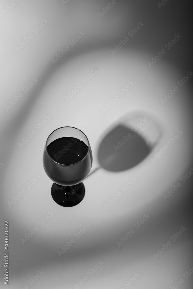 glass of wine black and white glass of wine black and white