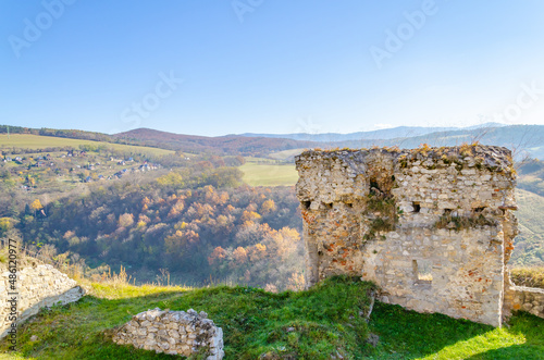 ruins of castle Beckov, Slovakia 