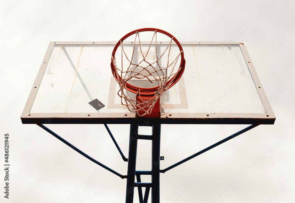 Under The Basketball Hoop
