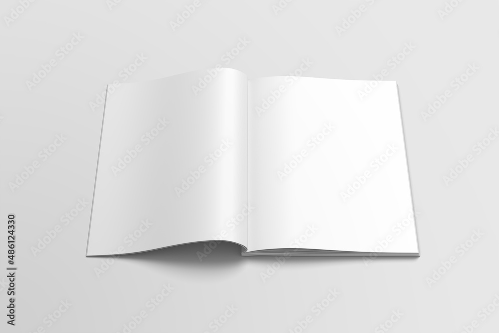 Spread a4 book / magazine mockup Spread a4 book / magazine mockup