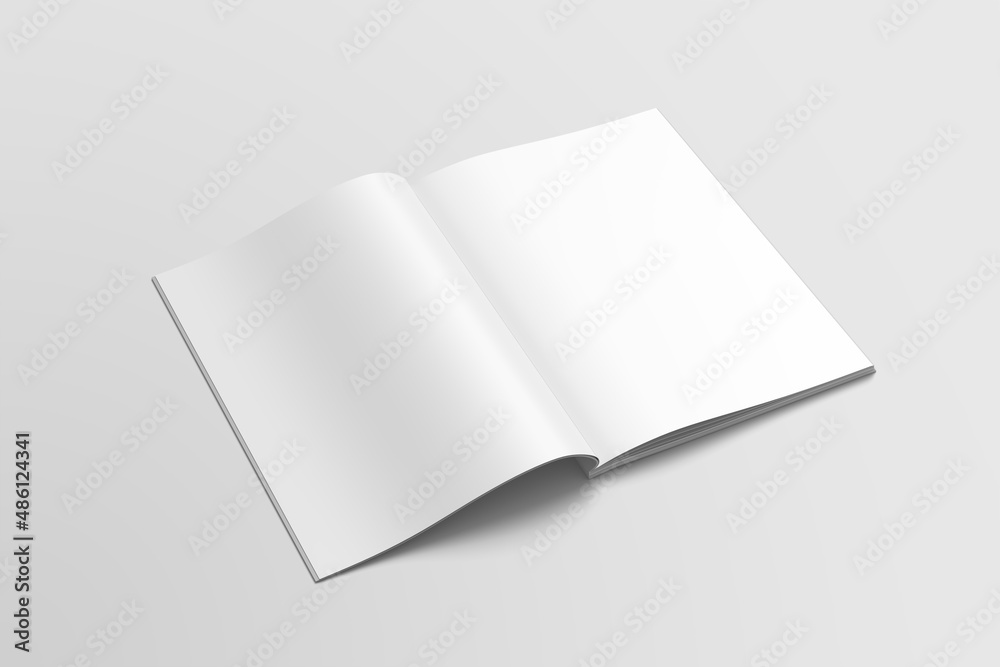 The blank page of a Magazine The blank page of a Magazine