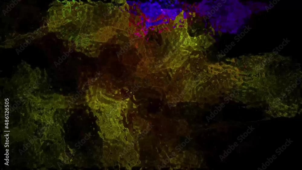 Cosmic Nebula Vibrant Abstract Background Digital Rendering Cosmic Nebula Vibrant Abstract Background Digital Rendering