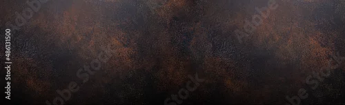Panel kuchenny z motywem Grunge brown ginger abstract rustic concrete blank background or backdrop with space for text, rusty old stone texture template wall surface drops and sprays for design copy space 