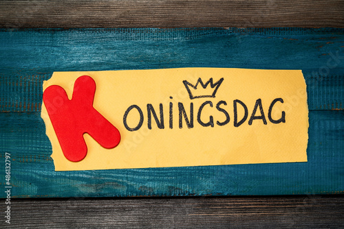 Koningsdag or Kings Day is a national holiday in the Kingdom of the Netherlands. photo