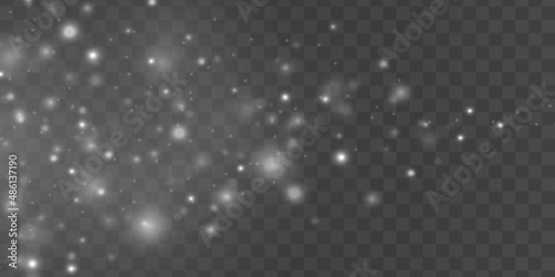 White sparks dust  star light sparkles  Xmas bokeh
