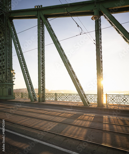 Liberty Bridge in the morning