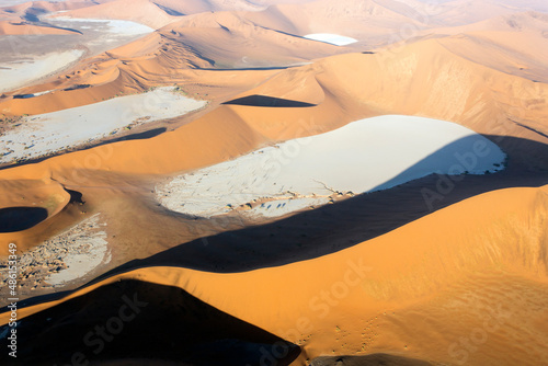 Photo taken from helicopter in Sossusvlei photo