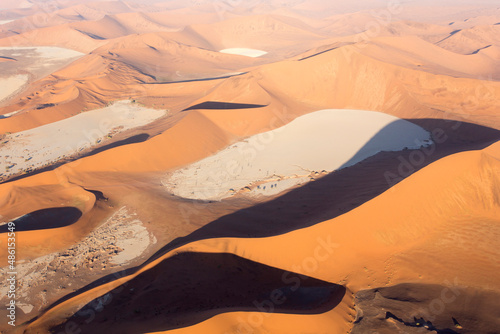 Photo taken from helicopter in Sossusvlei photo