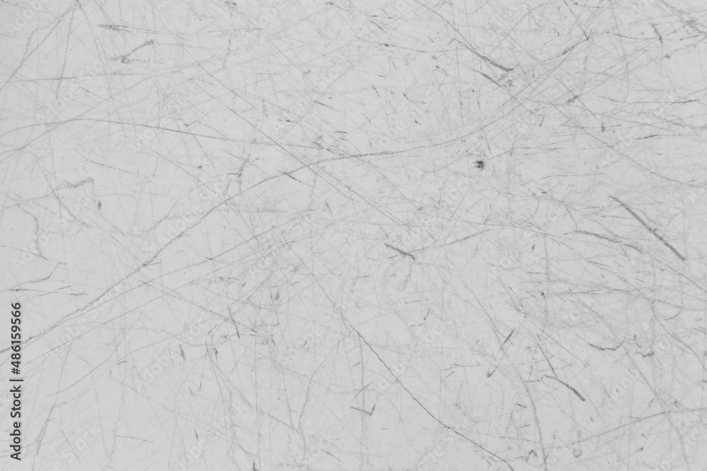 White grunge background with black scratches