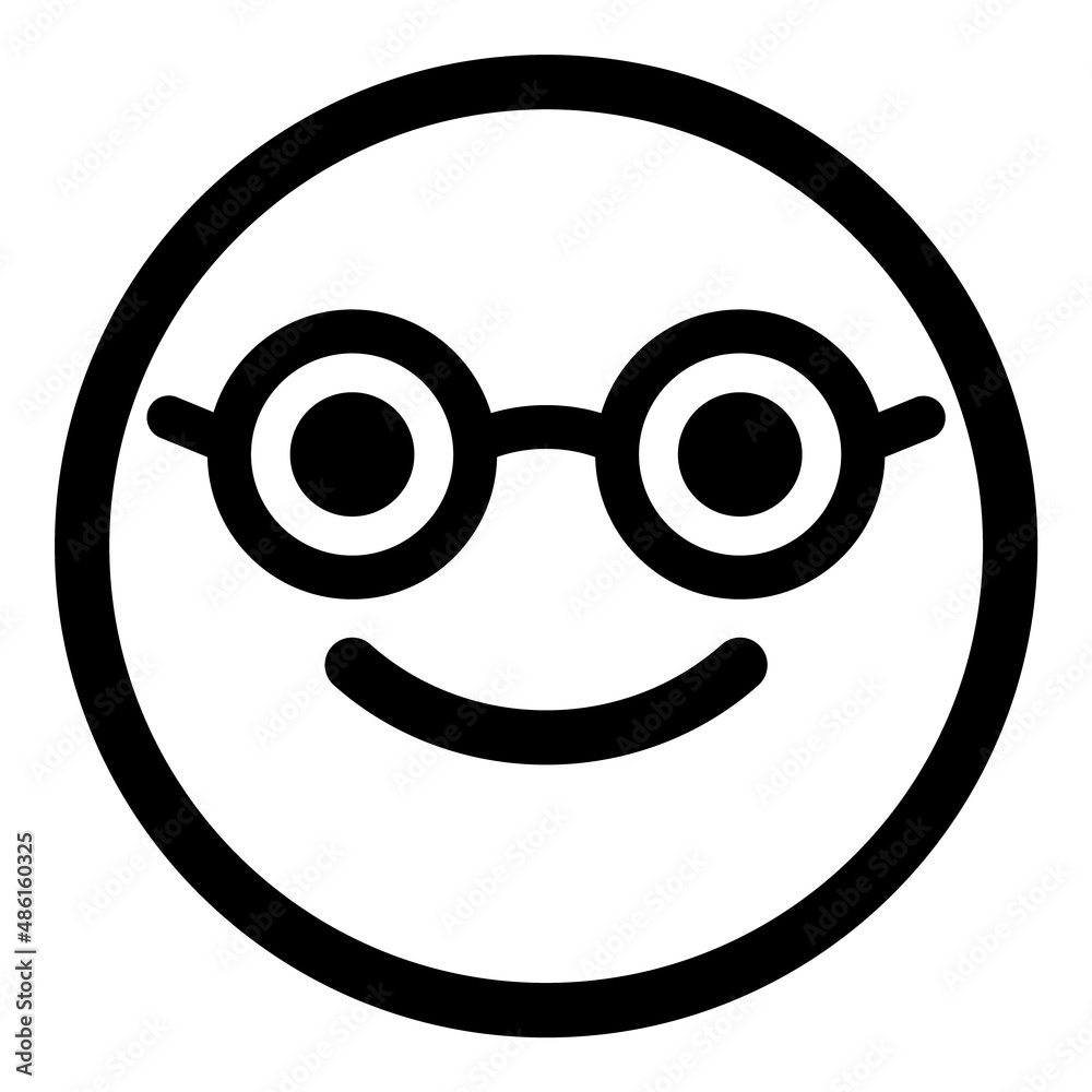 Smile Emoji Face Flat Icon Isolated On White Background Smile Emoji Face Flat Icon Isolated On White Background