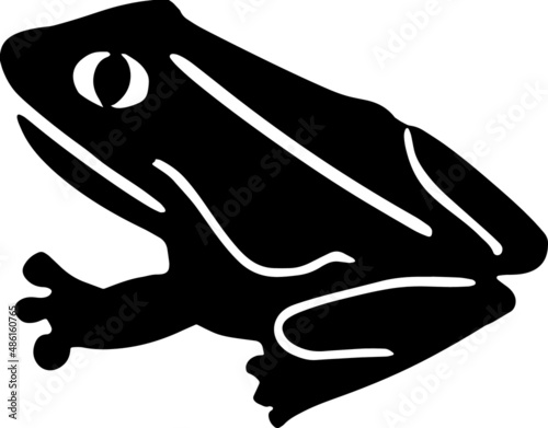 Amphibien für Grafik / Schilder / Icon 