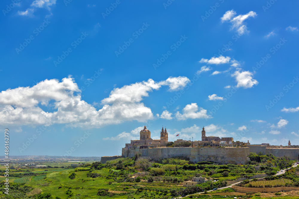 The Medieval Walled City of Mdina in Malta
