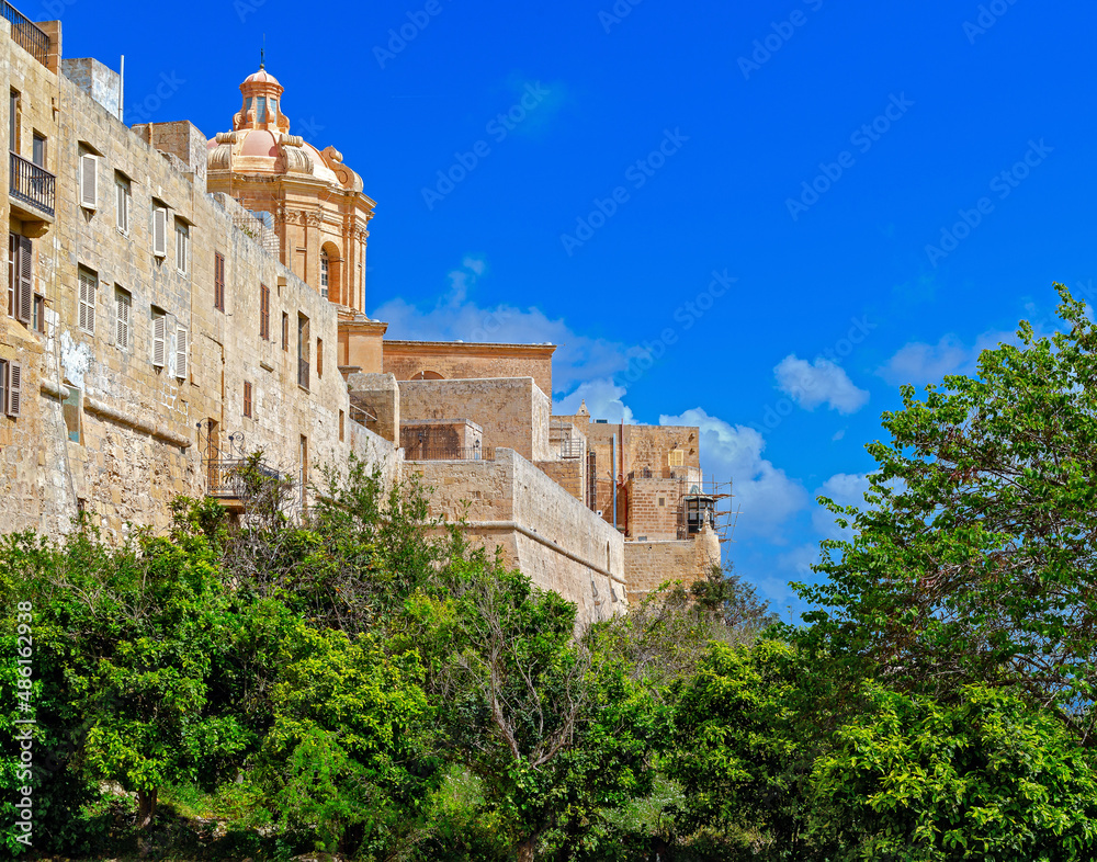 The Majestic Walls of Mdina in Malta
