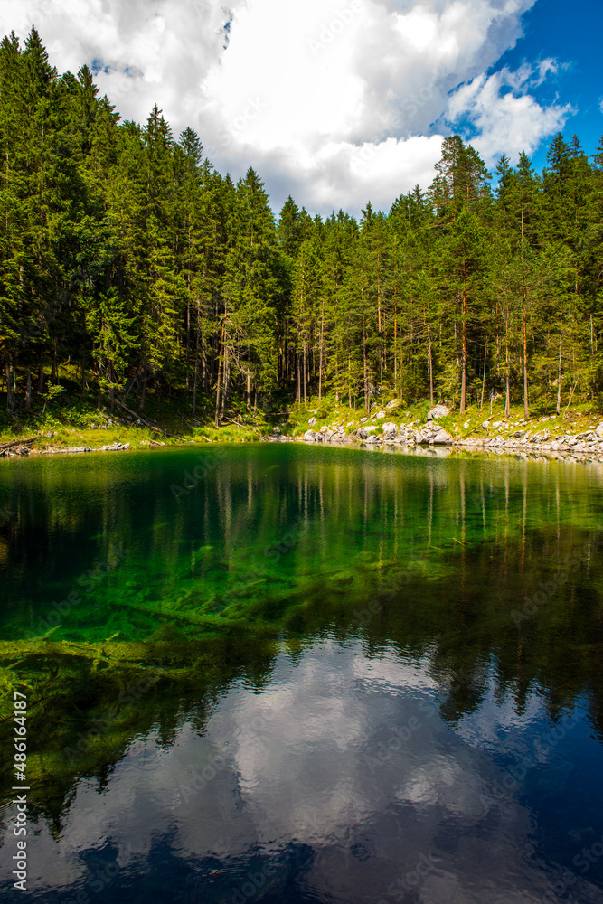 Obraz premium lake in the forest Baveria Germany