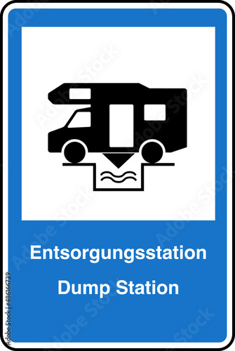 Wohnmobil Entsorgungsstation / Dump Station