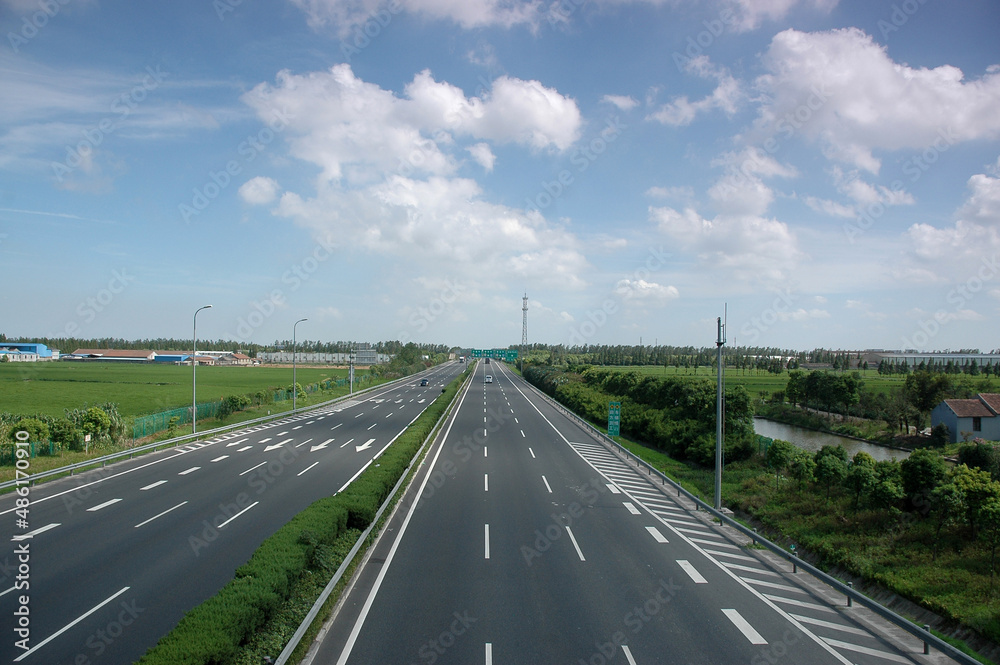 highway in the countryside highway in the countryside