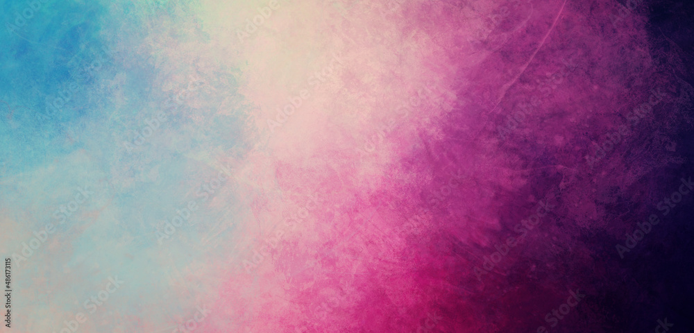 Blue and purple watercolor background with abstract gradient painted grunge texture and colorful vintage textured design Blue and purple watercolor background with abstract gradient painted grunge texture and colorful vintage textured design