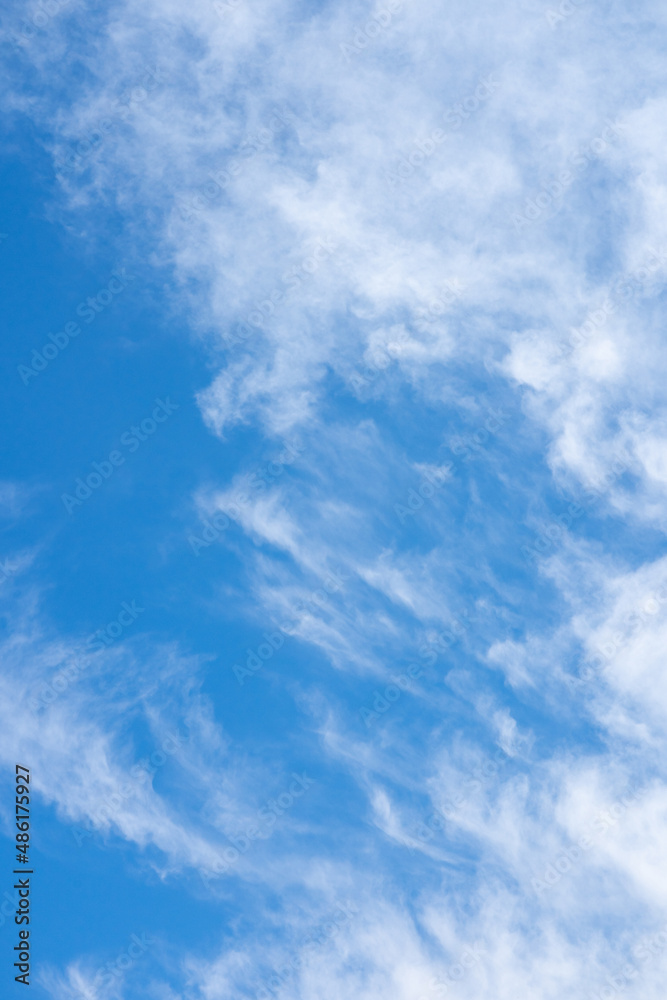 Obraz premium 青空と雲