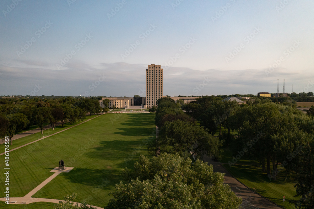 North Dakota state capitol building