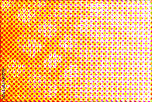pattern circular orange halftone background