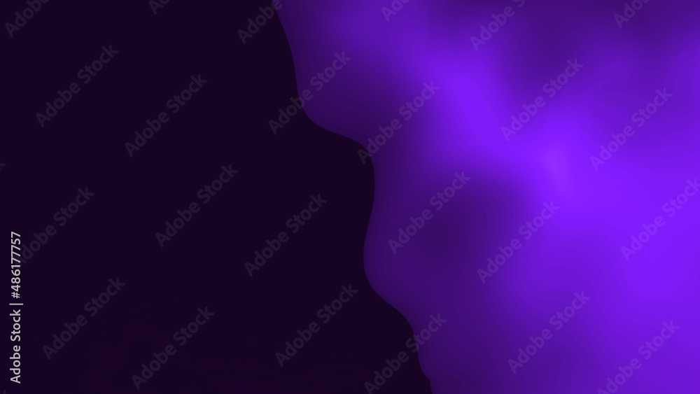 Abstract textual glowing purple background