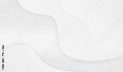 Minimal abstract wave silver abstract background