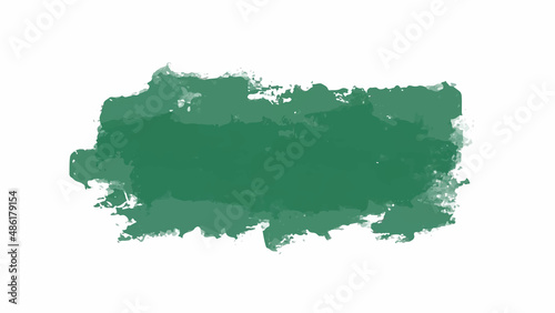 Green watercolor background for your design, watercolor background concept, vector.