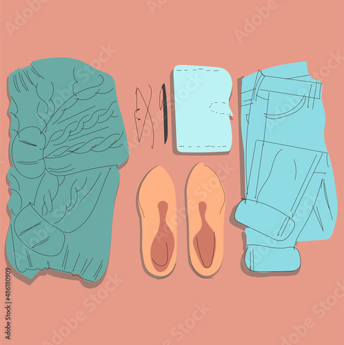 flatlay 