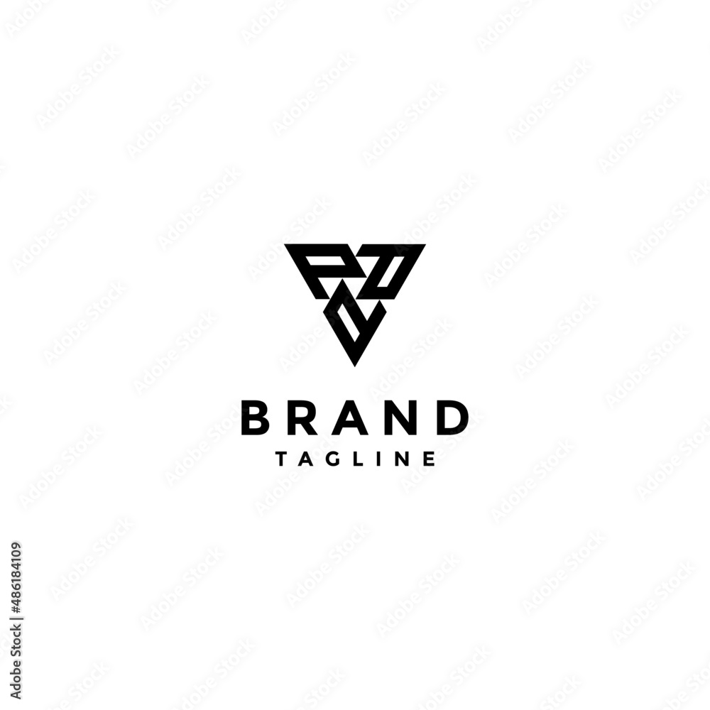 Rotating Three Letter P Logo Design. Three letter p rotate to form an equilateral triangle. Rotating Three Letter P Logo Design. Three letter p rotate to form an equilateral triangle.