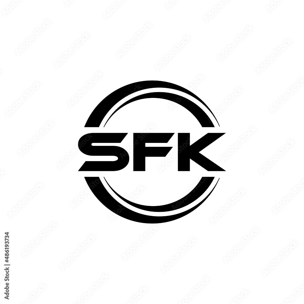 SFK letter logo design with white background in illustrator, vector logo modern alphabet font overlap style. calligraphy designs for logo, Poster, Invitation, etc. SFK letter logo design with white background in illustrator, vector logo modern alphabet font overlap style. calligraphy designs for logo, Poster, Invitation, etc.