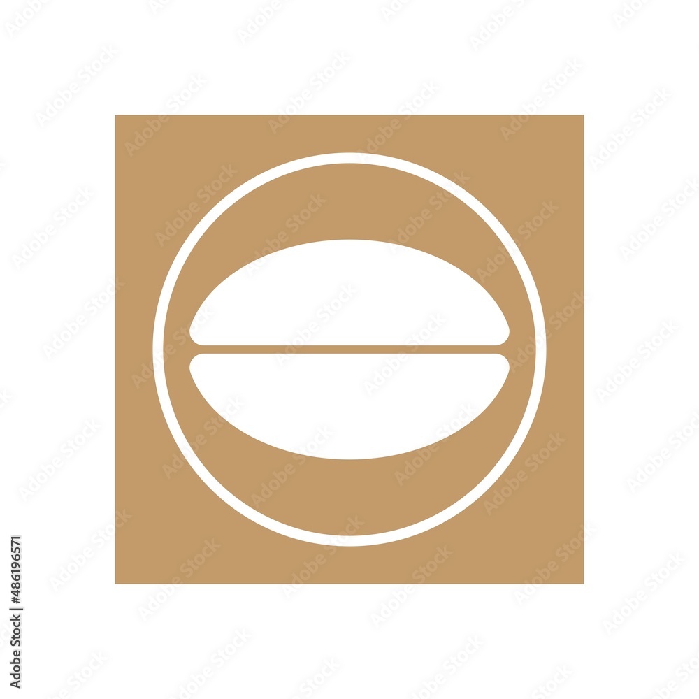 coffee bean cofee cup coffee logo icon vector
