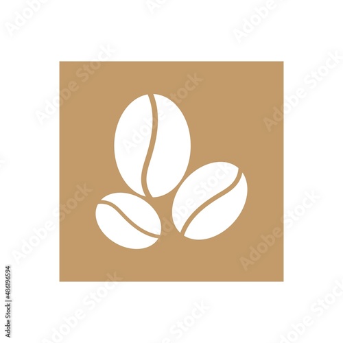 coffee bean cofee cup coffee logo icon vector