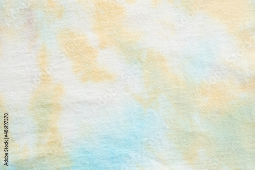 Colourful fabric cotton textured background banner, Fashion textile design, close up, top view, flat lay