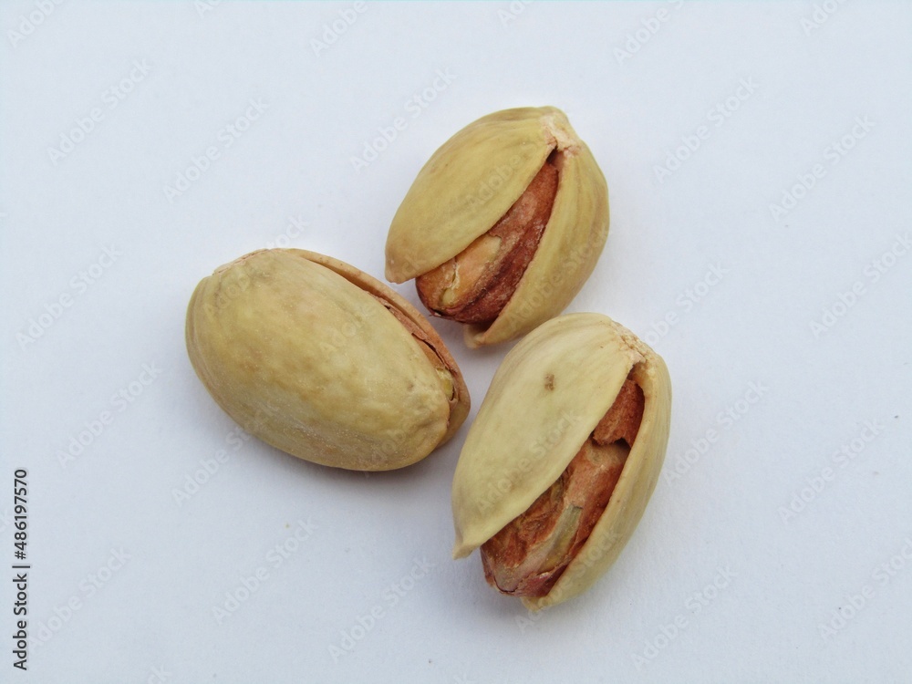 Pistachio on white background Pistachio on white background