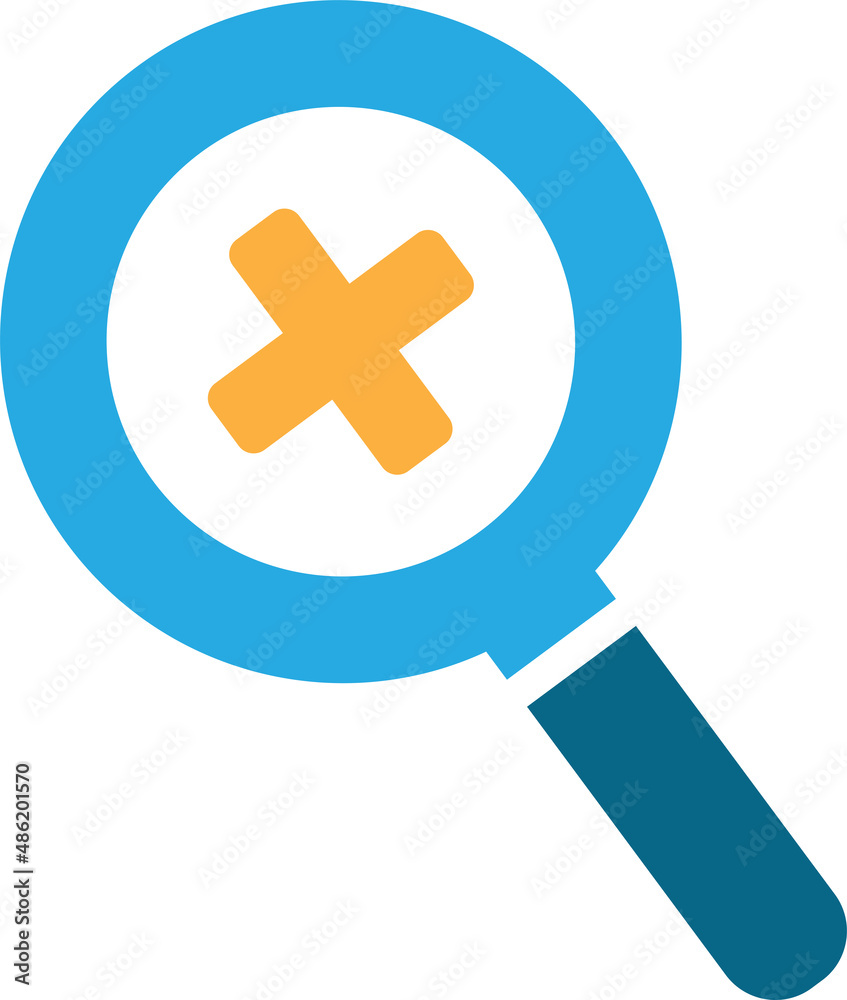 Fototapeta premium Search icon sign symbol design