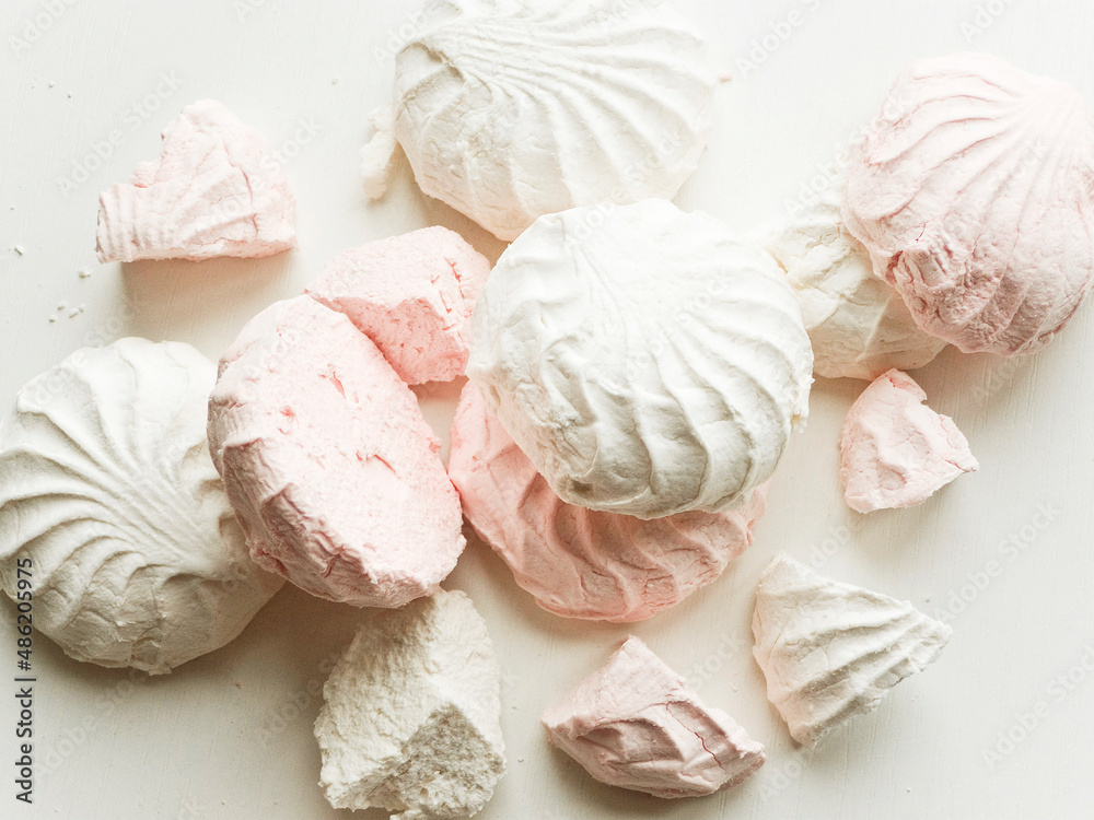 Marshmallow zefir candies Marshmallow zefir candies