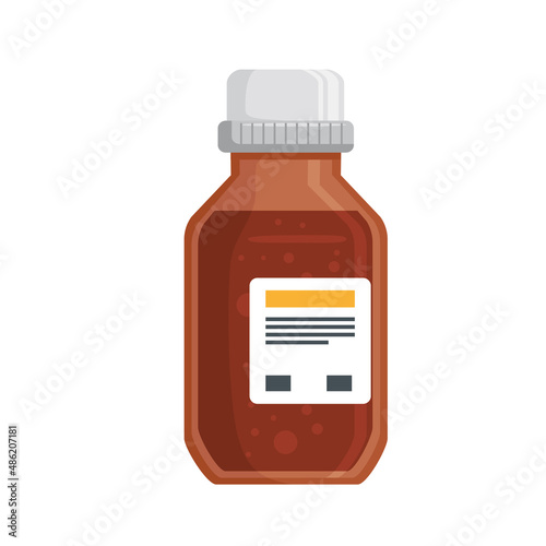 bottle of medicine icon