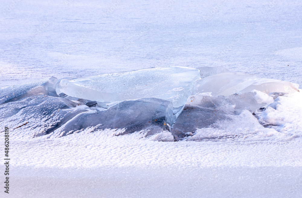 Abstract background of ice structure in a lake landscape. Farnebofjarden national park in north of Sweden. Abstract background of ice structure in a lake landscape. Farnebofjarden national park in north of Sweden.