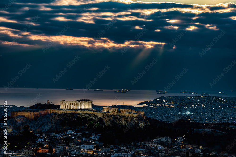 Panorama of Athens & Pireaus Panorama of Athens & Pireaus