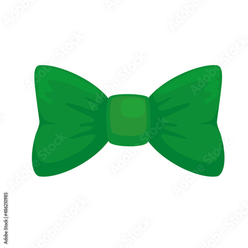 green bowtie accessory