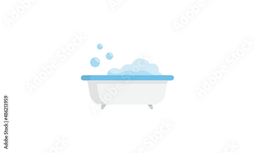jacuzzi tub bathtub vectors with bubble isolation white background illustration, bathroom, tub, shower, bathing, spa, wash, hygiene, luxury, washing, white, faucet, modren