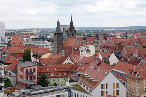 Erfurt mit Kaufmannskirche