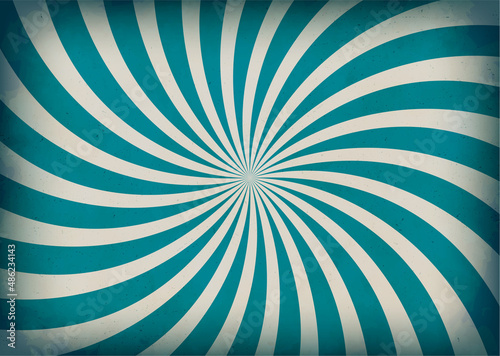 Swirling radial pattern background illustration   vintage texture  