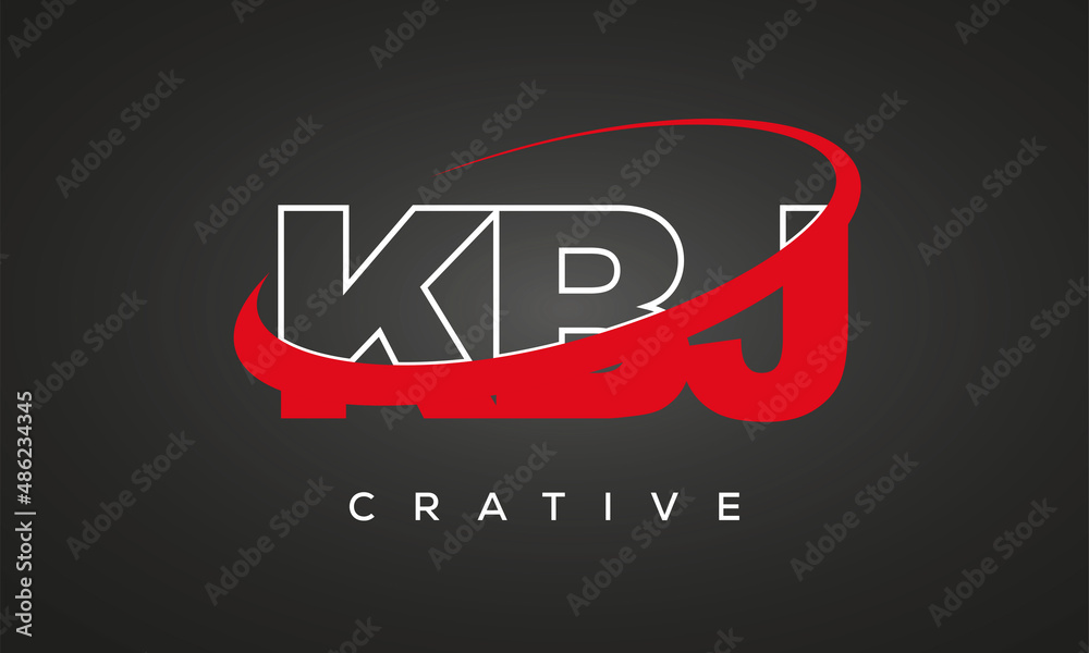 KBJ Letters Creative Professional logo for all kinds of business