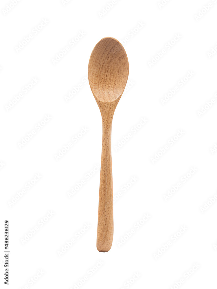 Wooden spoon isolated on white background with clipping path. Wooden spoon isolated on white background with clipping path.