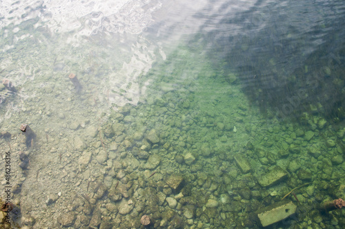 Clear Bohinjsko Jezero Water. Bohinj, Slovenia © Tokil Photography
